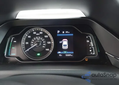 2022 Hyundai Ioniq Hybrid Blue z USA, uszkodzony, nr VIN KMHC65LC5NU269962